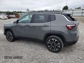 2023 Jeep Compass Limited с VIN 3C4NJDCN5PT523870, выставлен на аукционе Copart как лот 58393075 с пробегом 41 350 миль миль и Списание • Salvage title. История ставок и продаж доступна на DreamBid. Изображение 2.