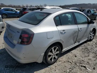 2012 Nissan Sentra SR with VIN 3N1AB6AP2CL711562, listed as a Copart auction lot 49531705 with Not provided miles and Salvage title. Bid and sale history available at DreamBid. Image 3.