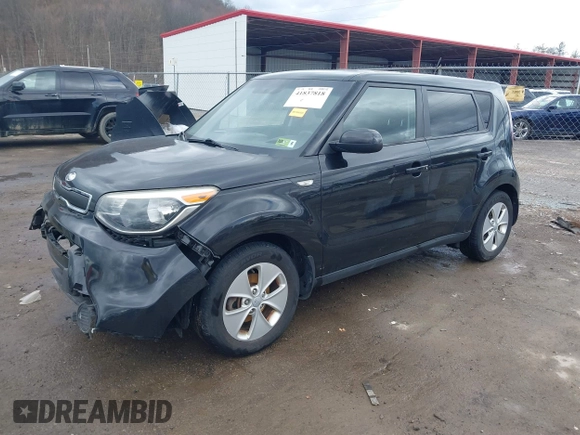 2014 Kia Soul with VIN KNDJN2A22E7001229, listed as a IAAI auction lot 41837818 with 190,304 mi miles. Bid and sale history available at carsss.com. Image 18.
