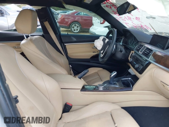 2017 BMW 3 Series 330i with VIN WBA8B9G58HNU09328, listed as a IAAI auction lot 41965409 with 54,962 mi miles. Bid and sale history available at carsss.com. Image 5.