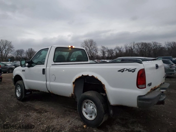 2004 Ford Super Duty F-250 XL with VIN 1FTNF21L34EC16877, listed as a Copart auction lot 84654654 with 187,200 mi miles and Clean Title. Bid and sale history available at carsss.com. Image 2.