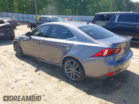 2014 Lexus IS 250 with VIN JTHBF1D29E5039798, listed as a IAAI auction lot 42074287 with 106,019 mi miles. Bid and sale history available at carsss.com. Image 3.