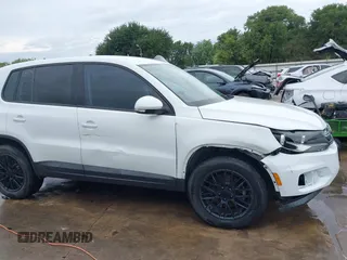 2017 Volkswagen Tiguan S with VIN WVGAV7AX8HK046181, listed as a IAAI auction lot 42493160 with 65,609 mi miles and . Bid and sale history available at DreamBid. Image 6.