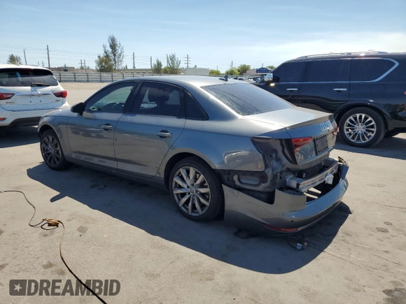 2017 Audi A4 Premium with VIN WAUGNAF45HN015492, listed as a Copart auction lot 48673345 with 74,741 mi miles and Non Repairable. Bid and sale history available at carsss.com. Image 2.