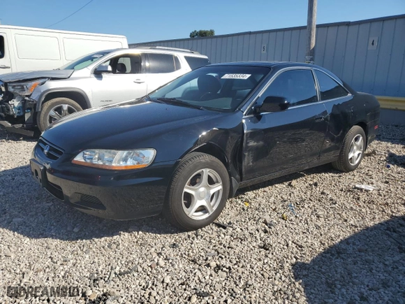 2001 Honda Accord Cpe EX with VIN 1HGCG32501A023536, listed as a Copart auction lot 71535334 with 74,230 mi miles and Salvage Title. Bid and sale history available at carsss.com. Image 1.