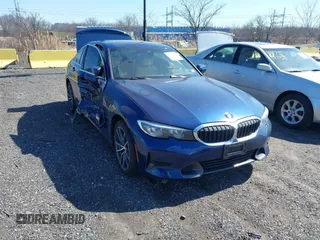 2020 BMW 3 Series 330i xDrive with VIN 3MW5R7J02L8B36382, listed as a IAAI auction lot 41715034 with 67,964 mi miles. Bid and sale history available at carsss.com. Image 1.
