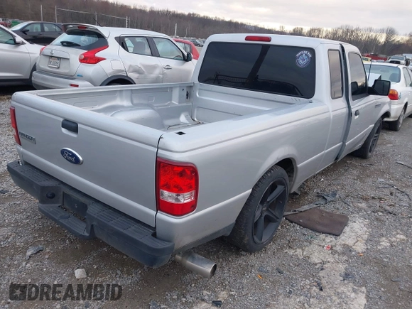 2011 Ford Ranger XL with VIN 1FTKR1ED7BPA49500, listed as a IAAI auction lot 41501648 with 143,847 mi miles. Bid and sale history available at carsss.com. Image 4.