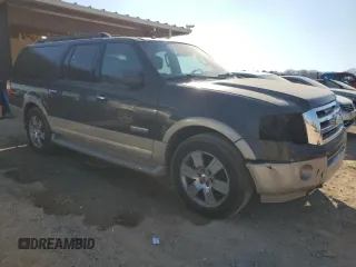 2007 Ford Expedition Max Eddie Bauer with VIN 1FMFK18547LA91675, listed as a Copart auction lot 46532425 with 232,784 mi miles and Salvage Title. Bid and sale history available at DreamBid. Image 4.