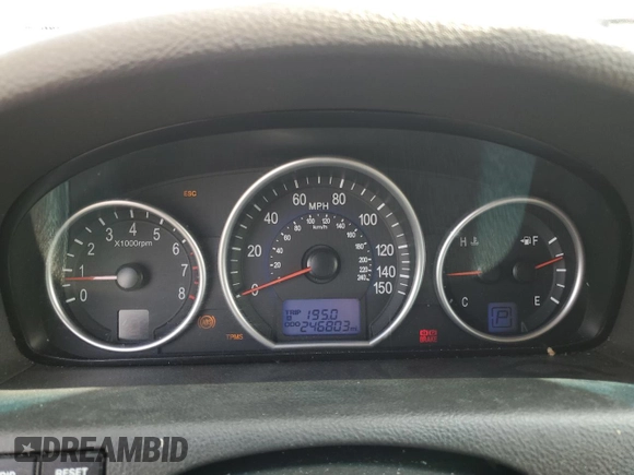 2011 Hyundai Veracruz GLS with VIN KM8NUDCC0BU162595, listed as a Copart auction lot 51791535 with 246,803 mi miles and Salvage Title. Bid and sale history available at DreamBid. Image 9.