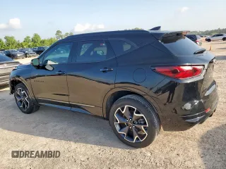 2022 Chevrolet Blazer RS with VIN 3GNKBERS0NS112129, listed as a Copart auction lot 61626575 with 27,600 mi miles and Salvage title. Bid and sale history available at DreamBid. Image 2.