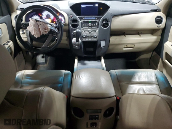 2012 Honda Pilot EX-L with VIN 5FNYF4H5XCB083046, listed as a Copart auction lot 50538015 with 182,293 mi miles and Salvage title. Bid and sale history available at DreamBid. Image 8.