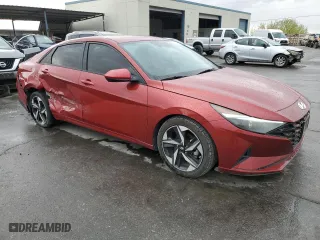 2023 Hyundai Elantra SEL with VIN KMHLS4AG0PU467038, listed as a Copart auction lot 51938585 with 28,789 mi miles and Salvage Title. Bid and sale history available at carsss.com. Image 4.