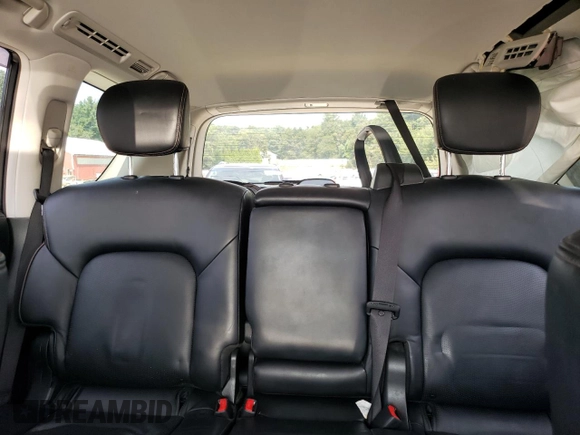 2018 Nissan Armada SV with VIN JN8AY2NCXJ9555213, listed as a Copart auction lot 67532134 with 84,006 mi miles and Salvage Title. Bid and sale history available at carsss.com. Image 10.