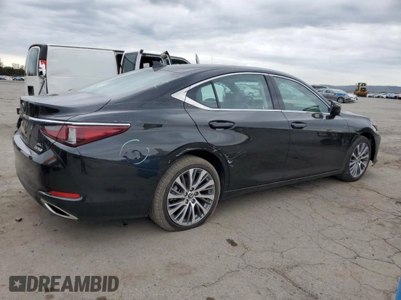 2021 Lexus ES with VIN 58ADZ1B13MU089293, listed as a Copart auction lot 53863435 with 15,351 mi miles and Salvage Title. Bid and sale history available at carsss.com. Image 3.