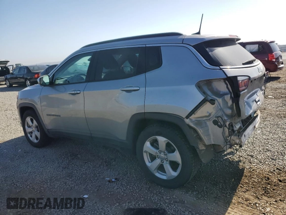 2021 Jeep Compass Latitude z VIN 3C4NJCBB5MT560009, wystawiony jako Copart lot #58405235 z przebiegiem 68 240 mil mil oraz Szkoda całkowita • Salvage title. Historia ofert i sprzedaży dostępna na DreamBid. Obrazek 2.