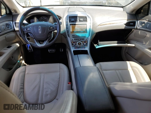2019 Lincoln MKZ Hybrid Reserve I with VIN 3LN6L5LU6KR605765, listed as a Copart auction lot 64792915 with 46,298 mi miles and Salvage title. Bid and sale history available at DreamBid. Image 8.