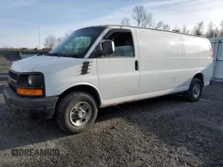 2007 Chevrolet Express Cargo z VIN 1GCGG29VX71148147, wystawiony jako Copart lot #42724565 z przebiegiem 153 112 mil mil oraz Tytuł czysty. Historia ofert i sprzedaży dostępna na DreamBid. Obrazek 1.