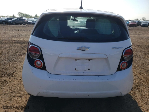 2014 Chevrolet Sonic LS with VIN 1G1JA6SH9E4209186, listed as a Copart auction lot 54846634 with 146,764 mi miles and Salvage Title. Bid and sale history available at carsss.com. Image 6.