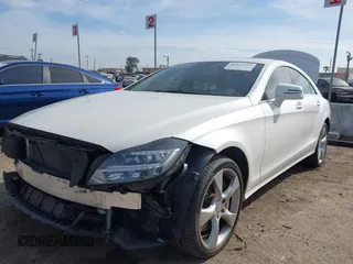 2014 Mercedes-Benz CLS-Class CLS 550 with VIN WDDLJ7DBXEA118935, listed as a IAAI auction lot 41457925 with 62,037 mi miles. Bid and sale history available at carsss.com. Image 2.