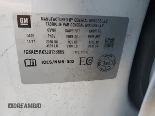 2018 Cadillac ATS AWD z VIN 1G6AE5RX3J0138669, wystawiony jako Copart lot #83647714 z przebiegiem 74 143 mil mil oraz Szkoda całkowita • Salvage title. Historia ofert i sprzedaży dostępna na DreamBid. Obrazek 12.