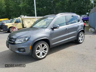 2013 Volkswagen Tiguan SEL with VIN WVGBV3AX6DW594860, listed as a Copart auction lot 63395085 with 125,537 mi miles and Salvage title. Bid and sale history available at DreamBid. Image 1.