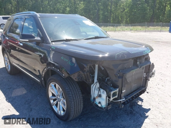 2019 Ford Explorer Limited z VIN 1FM5K8F82KGA03399, wystawiony jako IAAI lot #42329958 z przebiegiem 60 028 mil mil oraz . Historia ofert i sprzedaży dostępna na DreamBid. Obrazek 1.