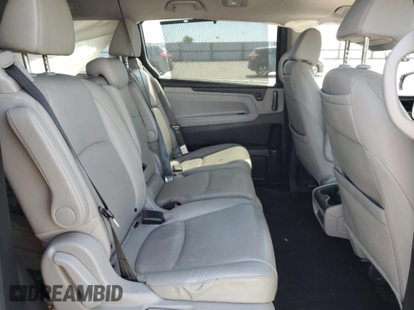 2020 Honda Odyssey Touring with VIN 5FNRL6H84LB032418, listed as a Copart auction lot 59118565 with Not provided miles and Salvage title. Bid and sale history available at DreamBid. Image 11.