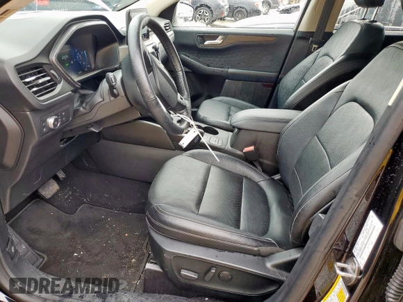 2020 Ford Escape Titanium Hybrid with VIN 1FMCU0DZ6LUA11328, listed as a Copart auction lot 55223045 with 40,249 mi miles and Salvage title. Bid and sale history available at DreamBid. Image 7.