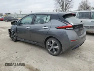 2021 Nissan LEAF SV z VIN 1N4AZ1CVXMC556009, wystawiony jako Copart lot #49451895 z przebiegiem 27 868 mil mil oraz Szkoda całkowita • Salvage title. Historia ofert i sprzedaży dostępna na DreamBid. Obrazek 2.