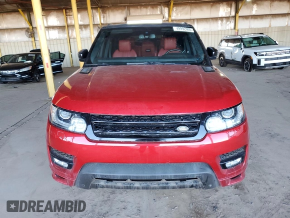 2014 Land Rover Range Rover Sport Autobiography with VIN SALWV2TF5EA378039, listed as a Copart auction lot 49992905 with 106,170 mi miles and Clean Title. Bid and sale history available at carsss.com. Image 5.
