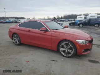 2016 BMW 4 Series 428i xDrive with VIN WBA3N9C5XGK250545, listed as a Copart auction lot 88158225 with 76,824 mi miles and Salvage Title. Bid and sale history available at carsss.com. Image 4.
