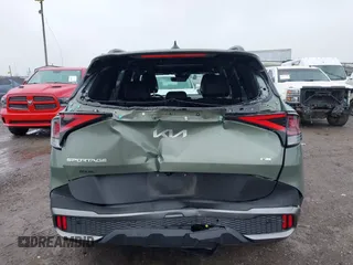 2023 Kia Sportage X-Line with VIN 5XYK6CAF7PG114819, listed as a IAAI auction lot 41960838 with 23,277 mi miles and . Bid and sale history available at DreamBid. Image 6.