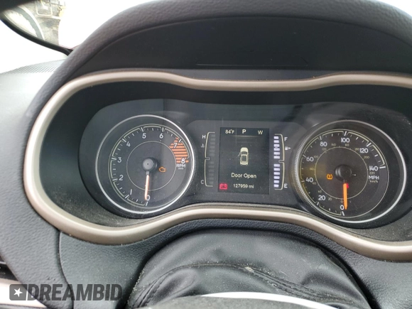 2016 Jeep Cherokee Sport with VIN 1C4PJLAS5GW217550, listed as a Copart auction lot 59204825 with 127,959 mi miles and Salvage title. Bid and sale history available at DreamBid. Image 9.