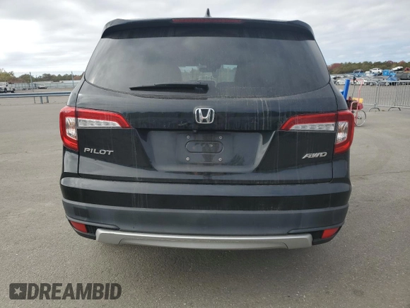 2021 Honda Pilot EX-L z VIN 5FNYF6H57MB031712, wystawiony jako Copart lot #77119974 z przebiegiem 140 118 mil mil oraz Nie do naprawy • Non repairable. Historia ofert i sprzedaży dostępna na DreamBid. Obrazek 6.