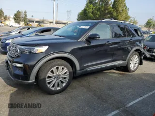 2021 Ford Explorer Limited z VIN 1FM5K8FW0MNA17072, wystawiony jako Copart lot #60516975 z przebiegiem 45 786 mil mil oraz Szkoda całkowita • Salvage title. Historia ofert i sprzedaży dostępna na DreamBid. Obrazek 1.
