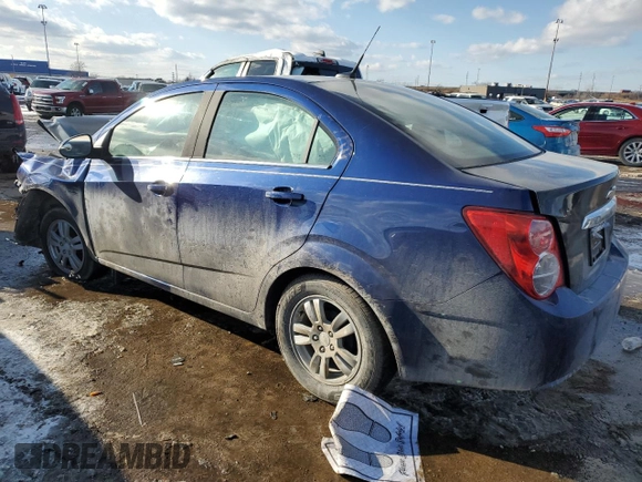 2013 Chevrolet Sonic LT with VIN 1G1JC5SB6D4252737, listed as a Copart auction lot 44770305 with 163,144 mi miles and Clean Title. Bid and sale history available at DreamBid. Image 2.