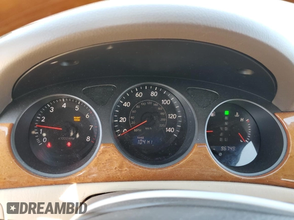 2006 Lexus ES 350 with VIN JTHBA30G865161114, listed as a Copart auction lot 52045875 with 96,749 mi miles and Salvage Title. Bid and sale history available at DreamBid. Image 9.