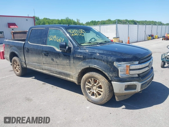 2018 Ford F-150 XL with VIN 1FTEW1E51JFB88718, listed as a IAAI auction lot 42191689 with Not provided miles and . Bid and sale history available at DreamBid. Image 1.