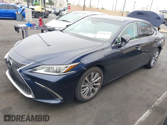 2021 Lexus ES with VIN 58ADZ1B13MU092310, listed as a IAAI auction lot 41878570 with 34,401 mi miles. Bid and sale history available at carsss.com. Image 20.