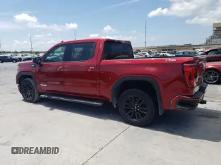 2022 GMC Sierra 1500 Elevation with VIN 3GTU9CET7NG196551, listed as a Copart auction lot 54537325 with 52,870 mi miles and Salvage Title. Bid and sale history available at DreamBid. Image 2.