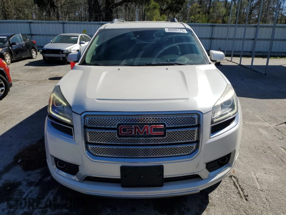 2014 GMC Acadia Denali z VIN 1GKKRTKD9EJ167320, wystawiony jako Copart lot #46899175 z przebiegiem 128 664 mil mil oraz Szkoda całkowita • Salvage title. Historia ofert i sprzedaży dostępna na DreamBid. Obrazek 5.