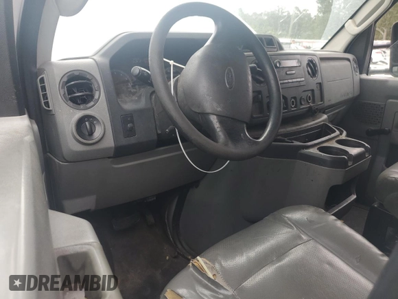 2010 Ford Econoline Cargo Commercial with VIN 1FTNE2EW5ADA87906, listed as a Copart auction lot 70585604 with 302,164 mi miles and Salvage title. Bid and sale history available at DreamBid. Image 8.
