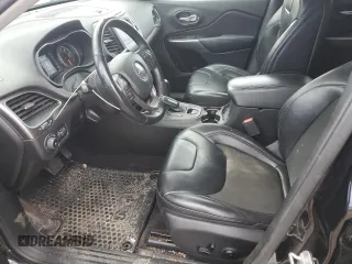 2019 Jeep Cherokee Latitude Plus with VIN 1C4PJMLB9KD191316, listed as a Copart auction lot 49441065 with 181,348 mi miles and Salvage Title. Bid and sale history available at carsss.com. Image 7.