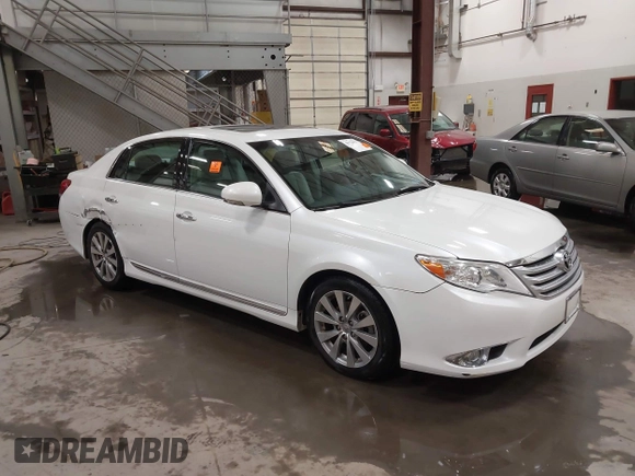 2012 Toyota Avalon with VIN 4T1BK3DB0CU457805, listed as a IAAI auction lot 41920027 with 120,840 mi miles. Bid and sale history available at carsss.com. Image 1.