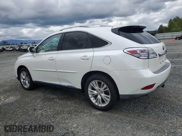 2011 Lexus RX 450h with VIN JTJBC1BA3B2033994, listed as a Copart auction lot 57708835 with 161,022 mi miles and Clean title. Bid and sale history available at DreamBid. Image 2.