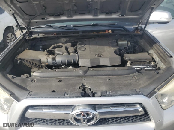 2011 Toyota 4Runner SR5 with VIN JTEZU5JR5B5016881, listed as a Copart auction lot 49498925 with 147,404 mi miles and Salvage Title. Bid and sale history available at carsss.com. Image 12.
