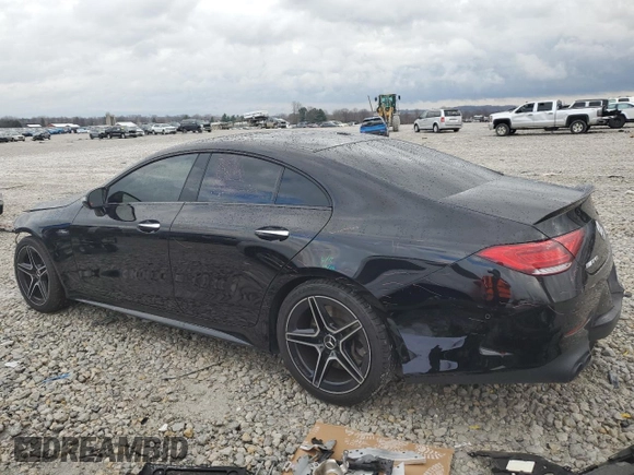 2020 Mercedes-Benz CLS with VIN W1K2J6BB1LA075494, listed as a Copart auction lot 80610704 with 25,751 mi miles and Salvage Title. Bid and sale history available at carsss.com. Image 2.