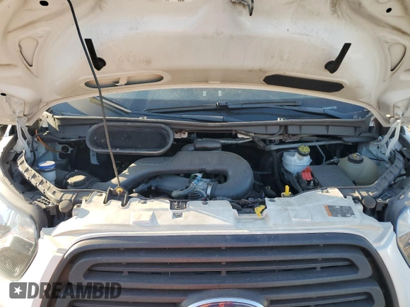 2019 Ford Transit z VIN 1FTYR1CM4KKB14748, wystawiony jako Copart lot #72672364 z przebiegiem 109 236 mil mil oraz Szkoda całkowita • Salvage title. Historia ofert i sprzedaży dostępna na DreamBid. Obrazek 12.