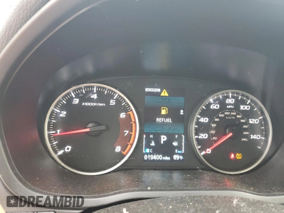 2024 Mitsubishi Eclipse Cross LE with VIN JA4ATVAA1RZ051378, listed as a Copart auction lot 61043245 with 19,400 mi miles and Salvage title. Bid and sale history available at DreamBid. Image 9.