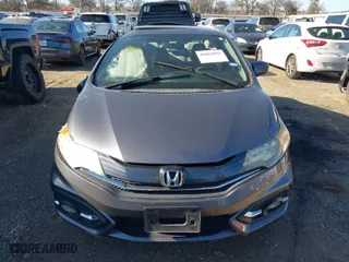 2014 Honda Civic Coupe EX with VIN 2HGFG3B81EH522148, listed as a IAAI auction lot 41662031 with 76,800 mi miles. Bid and sale history available at carsss.com. Image 12.